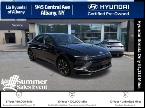 Black 2024 Hyundai Sonata SEL for sale in Albany, NY