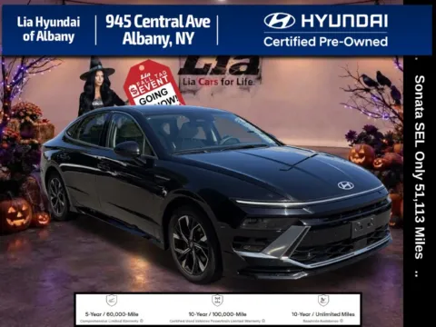 Black 2024 Hyundai Sonata SEL for sale in Albany, NY