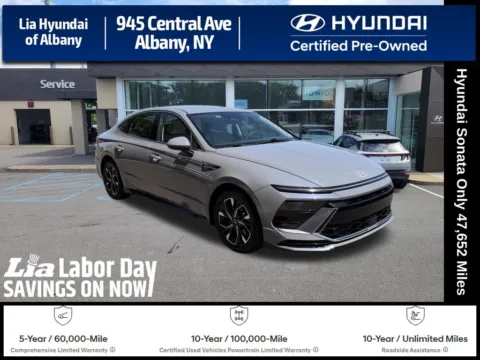 Blue 2024 Hyundai Sonata SEL for sale in Albany, NY