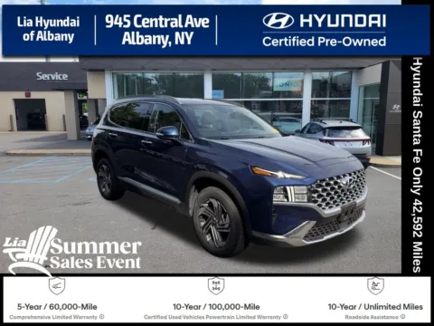 Blue 2023 Hyundai Santa Fe SEL for sale in Albany, NY