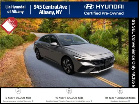 Gray 2025 Hyundai Elantra SEL Convenience for sale in Albany, NY
