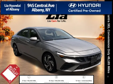 Gray 2025 Hyundai Elantra SEL Convenience for sale in Albany, NY