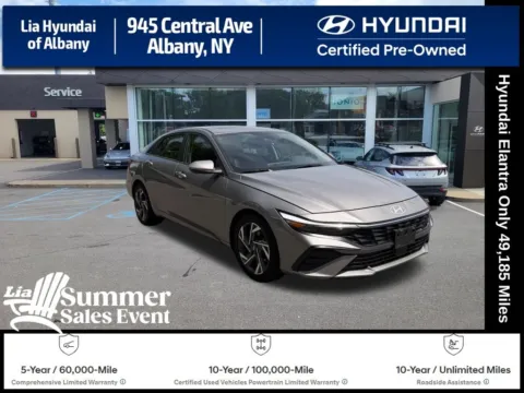 Gray 2025 Hyundai Elantra SEL Convenience for sale in Albany, NY