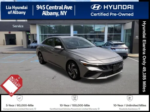 Gray 2025 Hyundai Elantra SEL Convenience for sale in Albany, NY