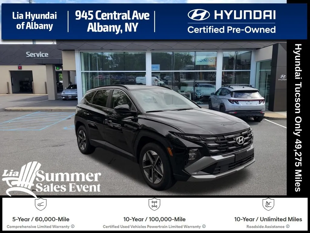 Black 2025 Hyundai Tucson SEL for sale in Albany, NY