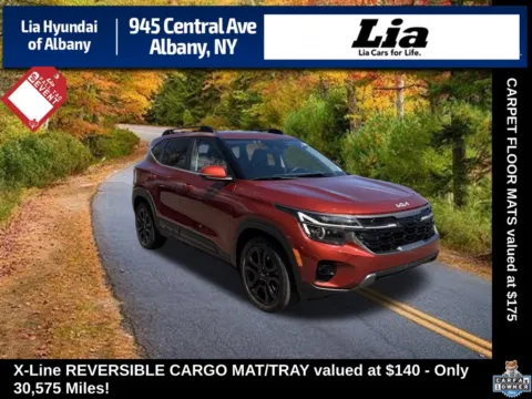 Orange 2024 Kia Seltos X-Line for sale in Albany, NY