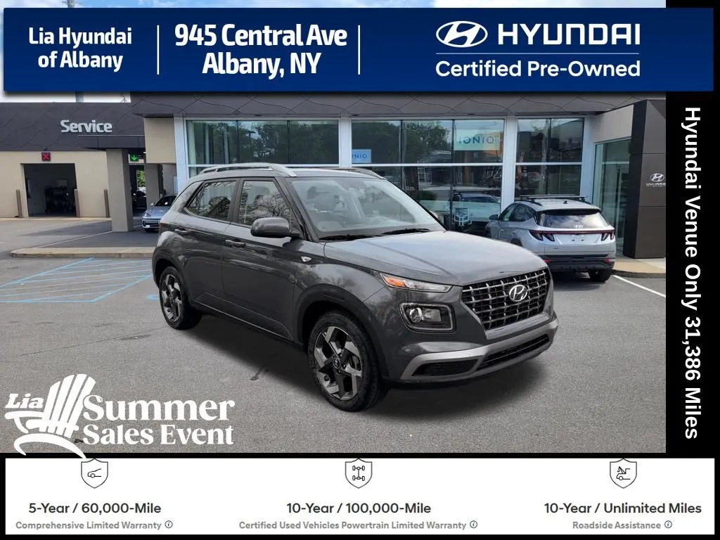 Gray 2025 Hyundai Venue SEL for sale in Albany, NY