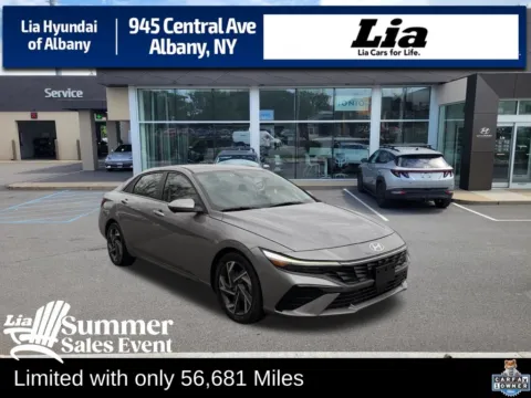 Gray 2024 Hyundai Elantra Limited for sale in Albany, NY