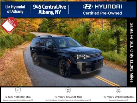 Black 2026 Hyundai Santa Fe SEL for sale in Albany, NY