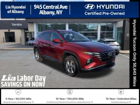 Red 2024 Hyundai Tucson SEL for sale in Albany, NY