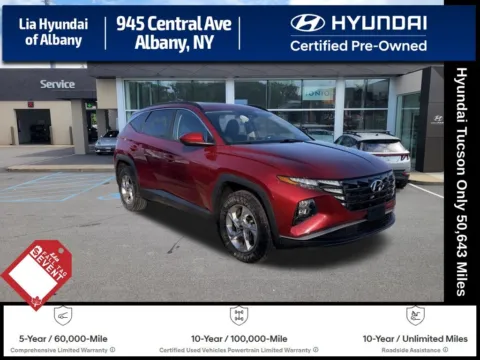 Red 2024 Hyundai Tucson SEL for sale in Albany, NY
