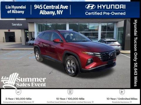 Red 2024 Hyundai Tucson SEL for sale in Albany, NY