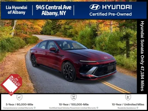 Red 2024 Hyundai Sonata SEL for sale in Albany, NY