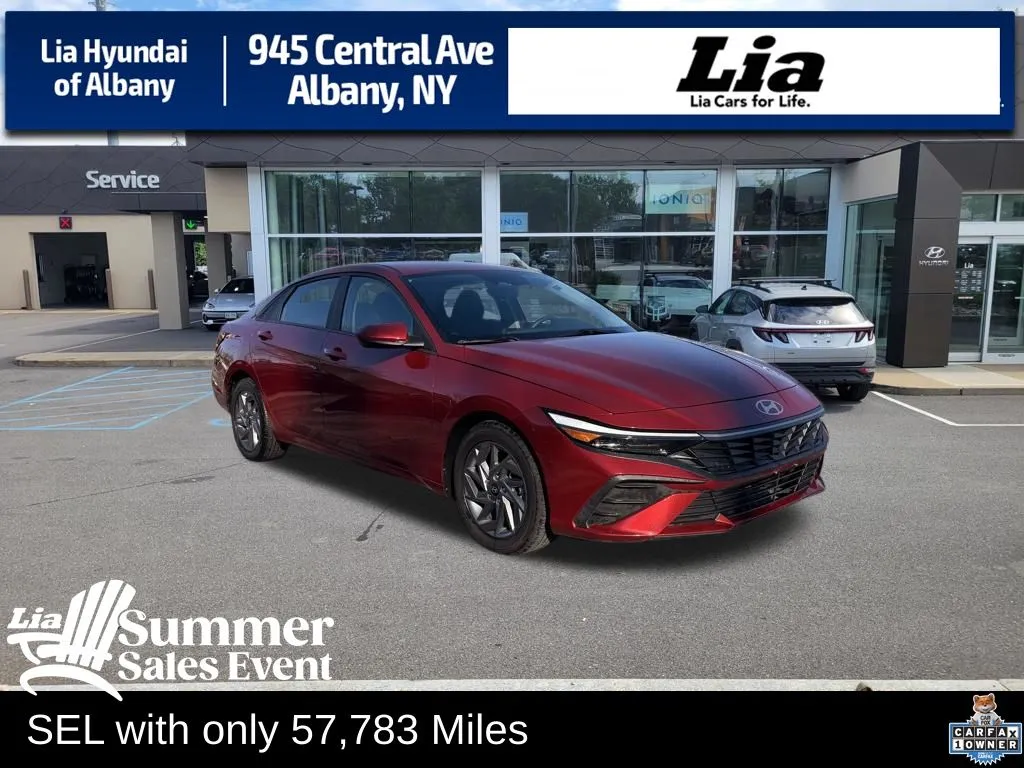 Red 2024 Hyundai Elantra SEL for sale in Albany, NY