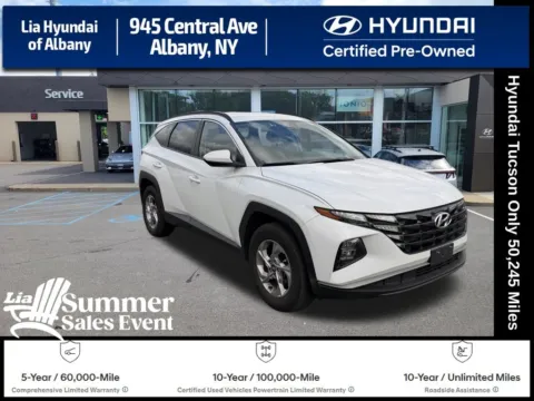 White 2024 Hyundai Tucson SEL for sale in Albany, NY