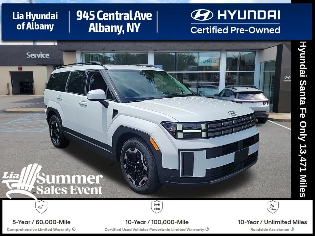 White 2025 Hyundai Santa Fe SEL for sale in Albany, NY