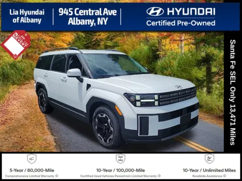 White 2025 Hyundai Santa Fe SEL for sale in Albany, NY