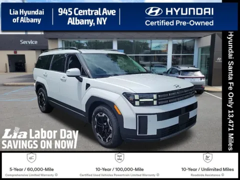 White 2025 Hyundai Santa Fe SEL for sale in Albany, NY