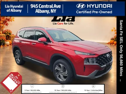 Red 2023 Hyundai Santa Fe SEL for sale in Albany, NY