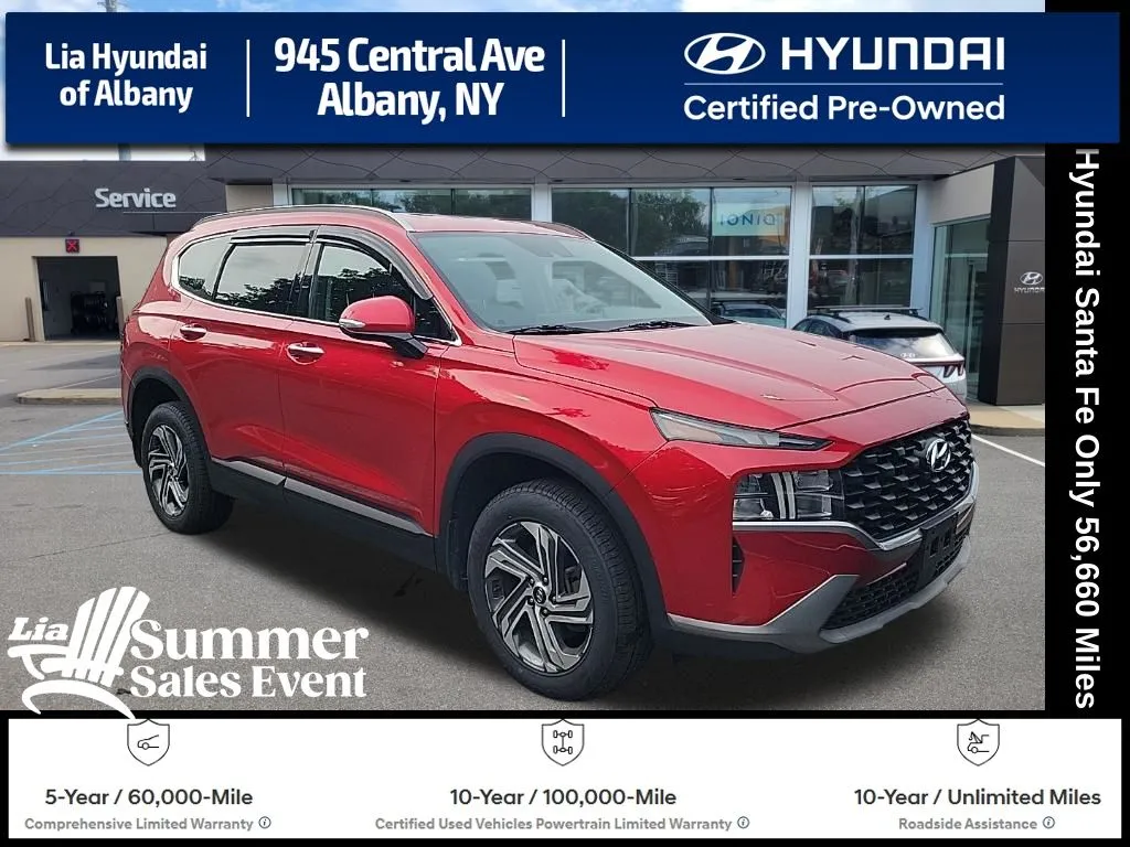 Red 2023 Hyundai Santa Fe SEL for sale in Albany, NY