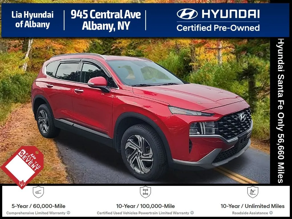 Red 2023 Hyundai Santa Fe SEL for sale in Albany, NY