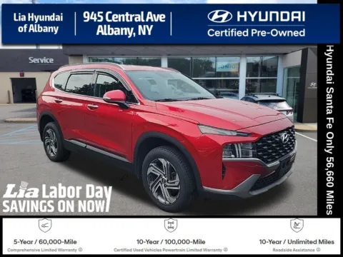 Red 2023 Hyundai Santa Fe SEL for sale in Albany, NY