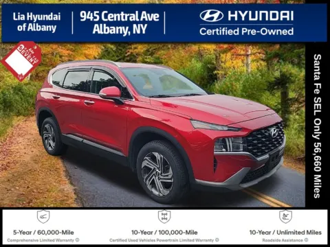 Red 2023 Hyundai Santa Fe SEL for sale in Albany, NY