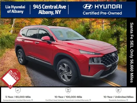 Red 2023 Hyundai Santa Fe SEL for sale in Albany, NY
