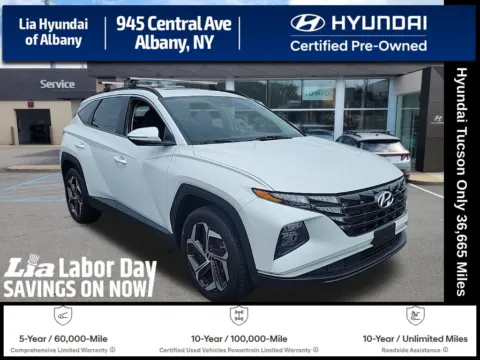 White 2022 Hyundai Tucson SEL for sale in Albany, NY