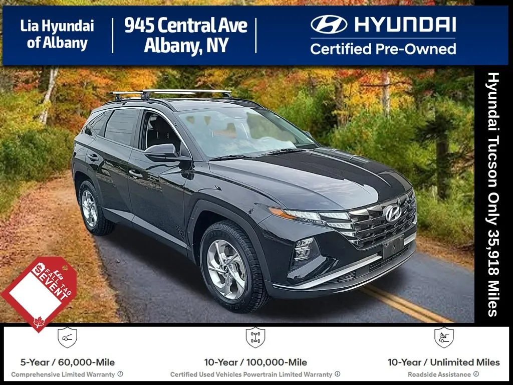 Black 2022 Hyundai Tucson SEL for sale in Albany, NY