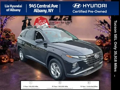 Black 2022 Hyundai Tucson SEL for sale in Albany, NY