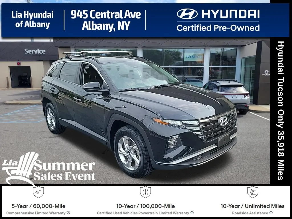 Black 2022 Hyundai Tucson SEL for sale in Albany, NY