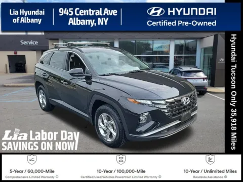 Black 2022 Hyundai Tucson SEL for sale in Albany, NY