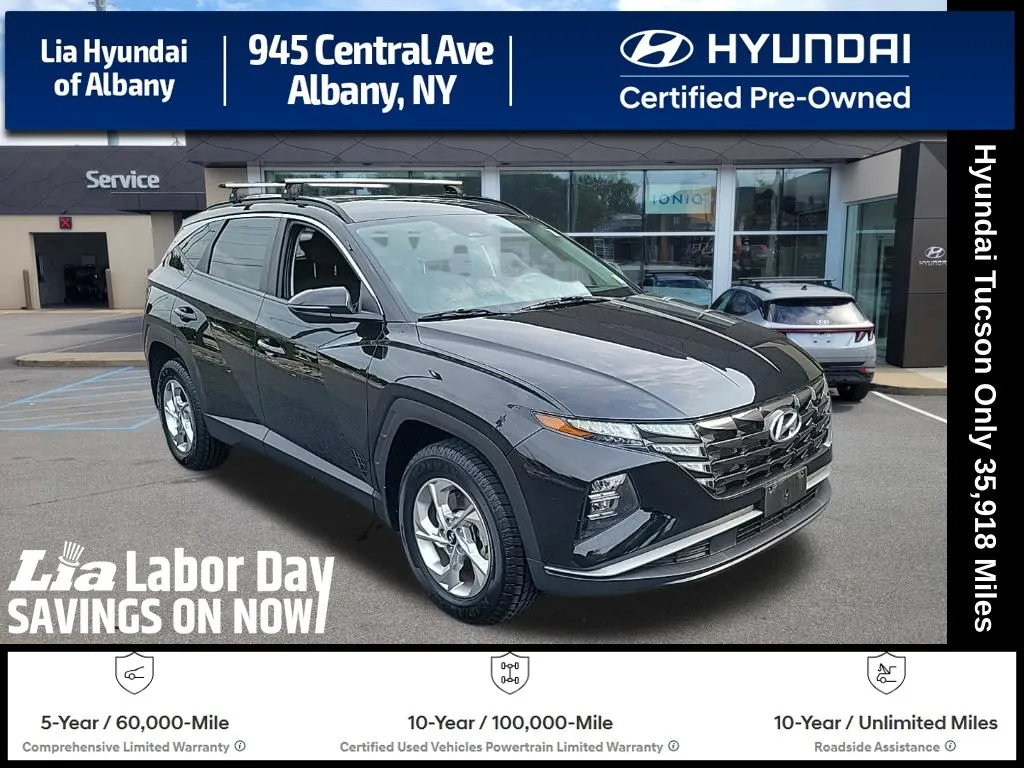 Black 2022 Hyundai Tucson SEL for sale in Albany, NY
