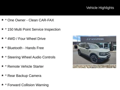 More photos of 2021 Ford Bronco Sport Outer Banks at Lia Hyundai Albany, NY