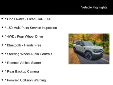 More photos of 2021 Ford Bronco Sport Outer Banks at Lia Hyundai Albany, NY
