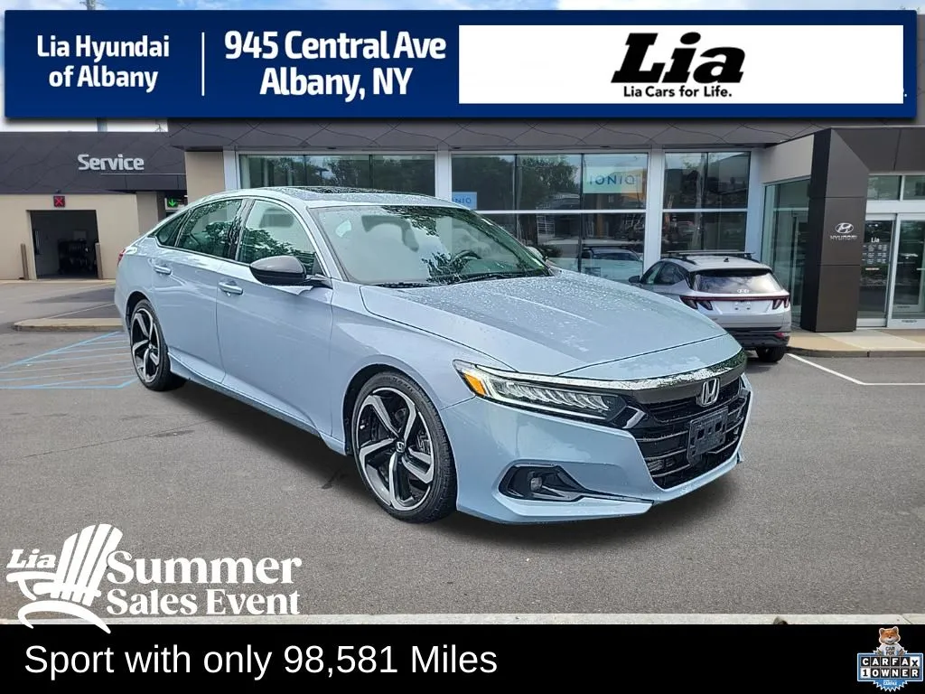 Gray 2021 Honda Accord Sport 2.0T for sale in Albany, NY