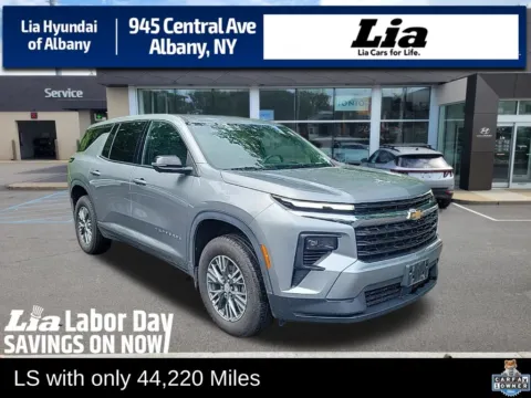 Gray 2024 Chevrolet Traverse LS for sale in Albany, NY
