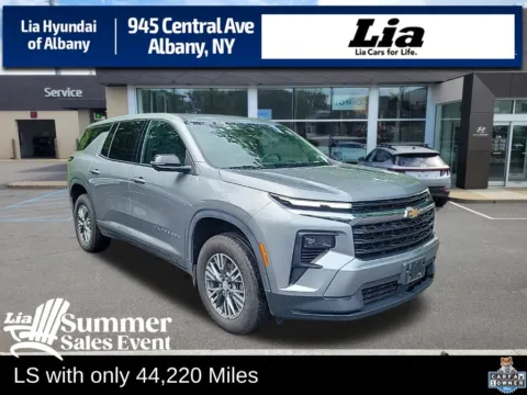 Gray 2024 Chevrolet Traverse LS for sale in Albany, NY