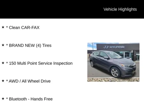 More photos of 2019 Honda HR-V LX at Lia Hyundai Albany, NY