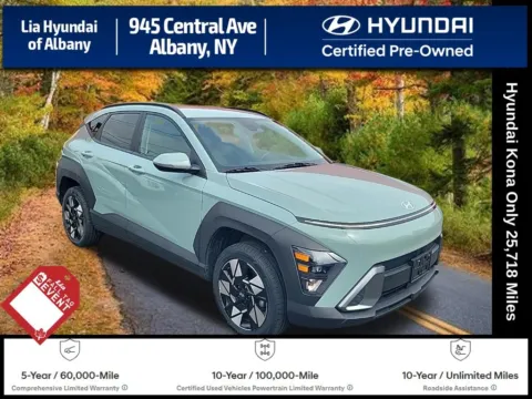 Green 2025 Hyundai Kona SEL for sale in Albany, NY