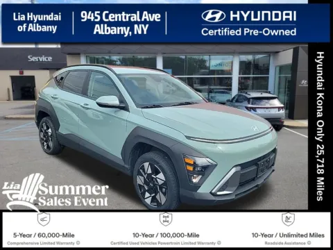 Green 2025 Hyundai Kona SEL for sale in Albany, NY