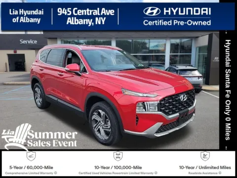 Red 2023 Hyundai Santa Fe SEL for sale in Albany, NY