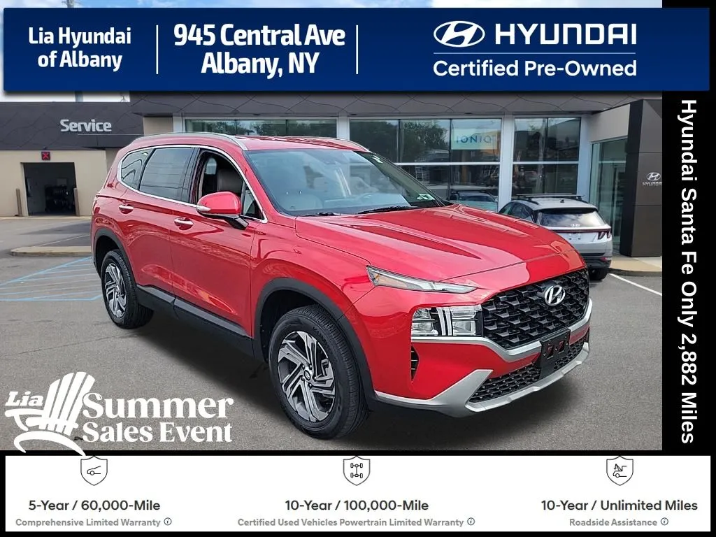 Red 2023 Hyundai Santa Fe SEL for sale in Albany, NY