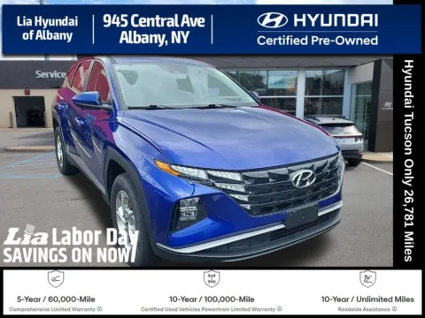 Blue 2023 Hyundai Tucson SE for sale in Albany, NY