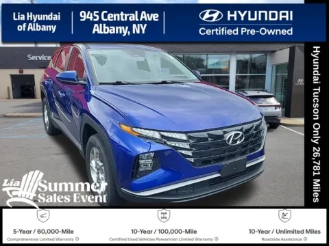 Blue 2023 Hyundai Tucson SE for sale in Albany, NY