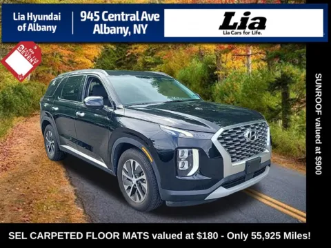 Black 2020 Hyundai Palisade SEL for sale in Albany, NY
