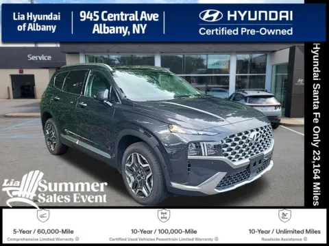 Gray 2023 Hyundai Santa Fe Limited for sale in Albany, NY