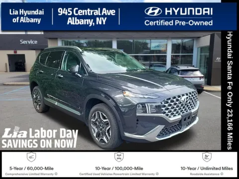 Gray 2023 Hyundai Santa Fe Limited for sale in Albany, NY