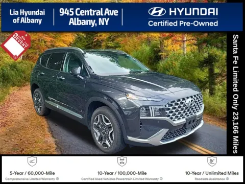 Gray 2023 Hyundai Santa Fe Limited for sale in Albany, NY